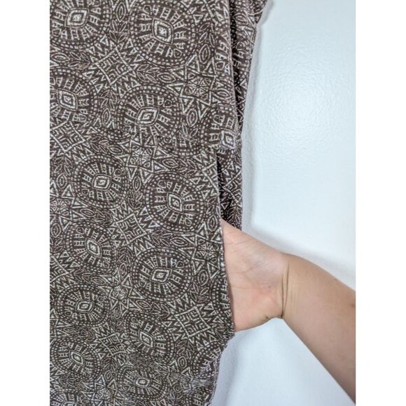 J‎ Jill Dress Size Large Petite Stretchy Lightweight Vacation Party Summer Boho - Picture 2 of 7